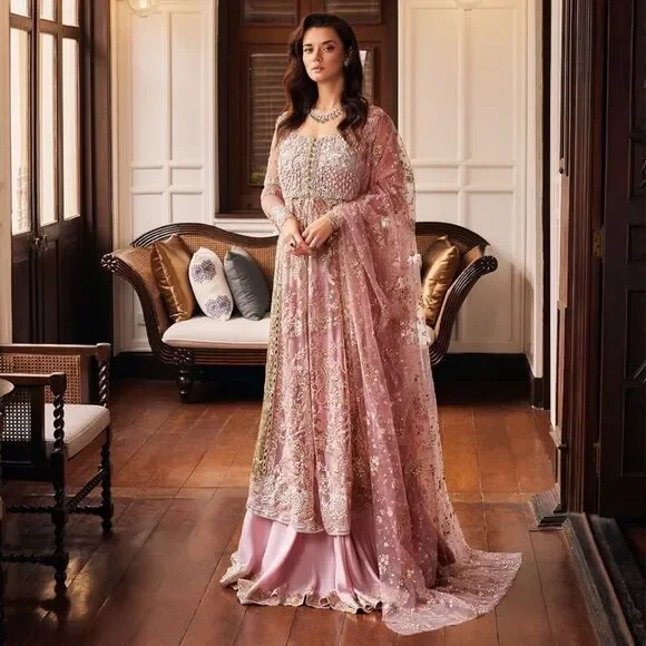 MUSHQ | Dresses | Mushqluster Pakistani Authentic Luxury Designer Couture  Wedding Formal Dress | Poshmark